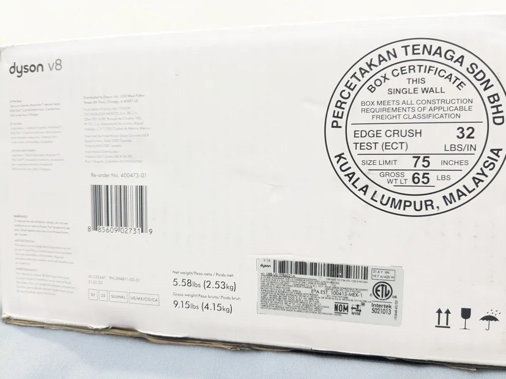 Dyson V8 Cordless Stick Vacuum Cleaner image indicator(3)