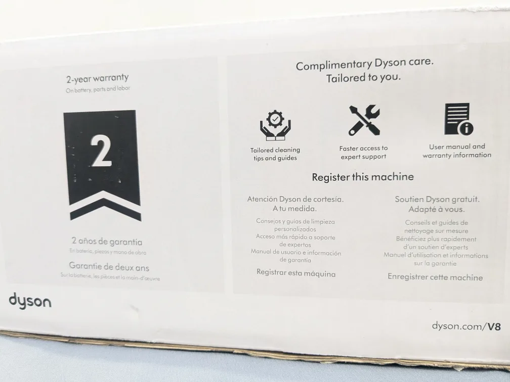 Dyson V8 Cordless Stick Vacuum Cleaner image indicator(6)