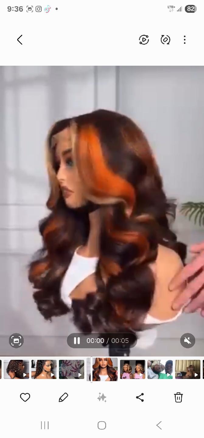 lovely trendy wigs 💯 Vietnam human hair
