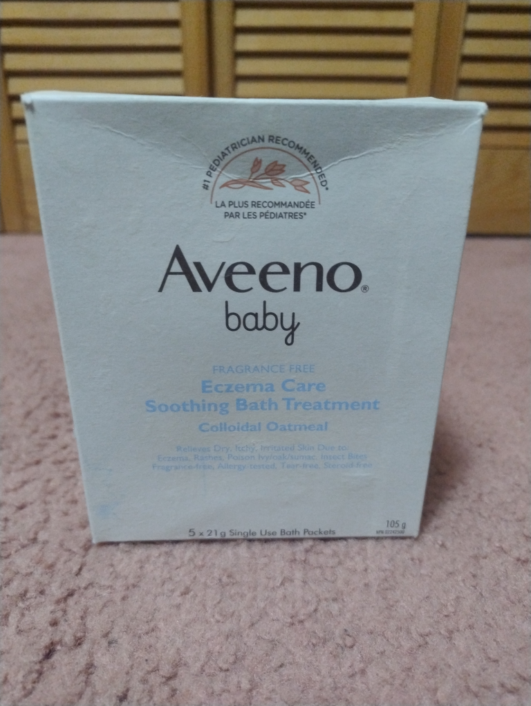 Aveeno Baby Eczema Care Soothing Bath Treatment