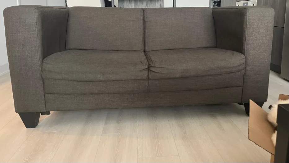 EQ3 Stella Grey Loveseat Sofa image indicator(3)