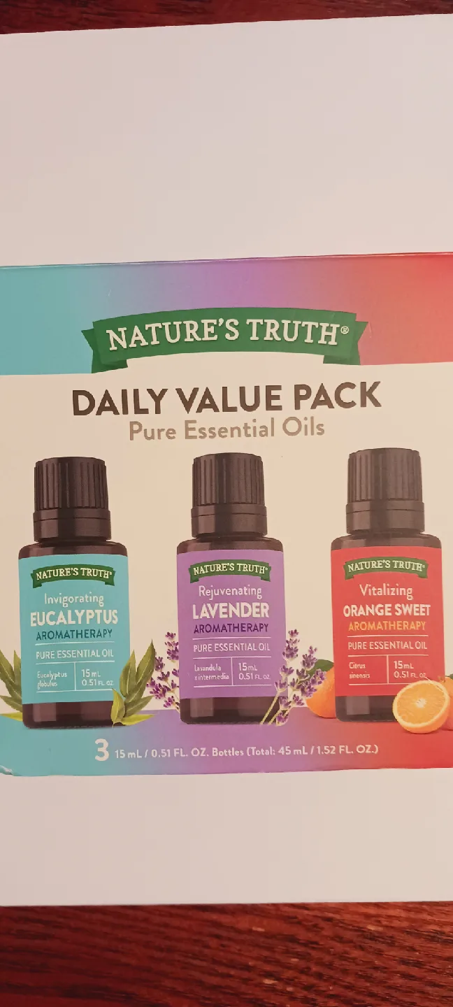 New !! Nature's Truth Daily Value Pack Essential Oils thumbnail