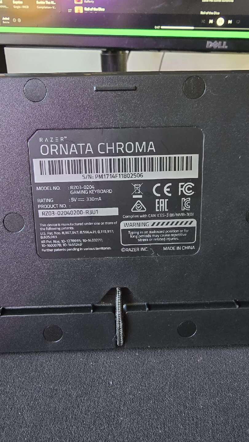 Razer Ornata Chroma Gaming Keyboard - photo 2