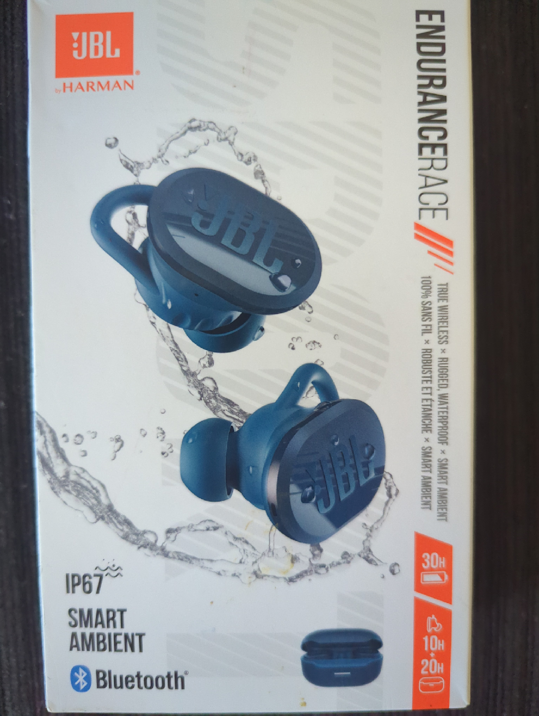 JBL Endurance Race True Wireless Earbuds - New!