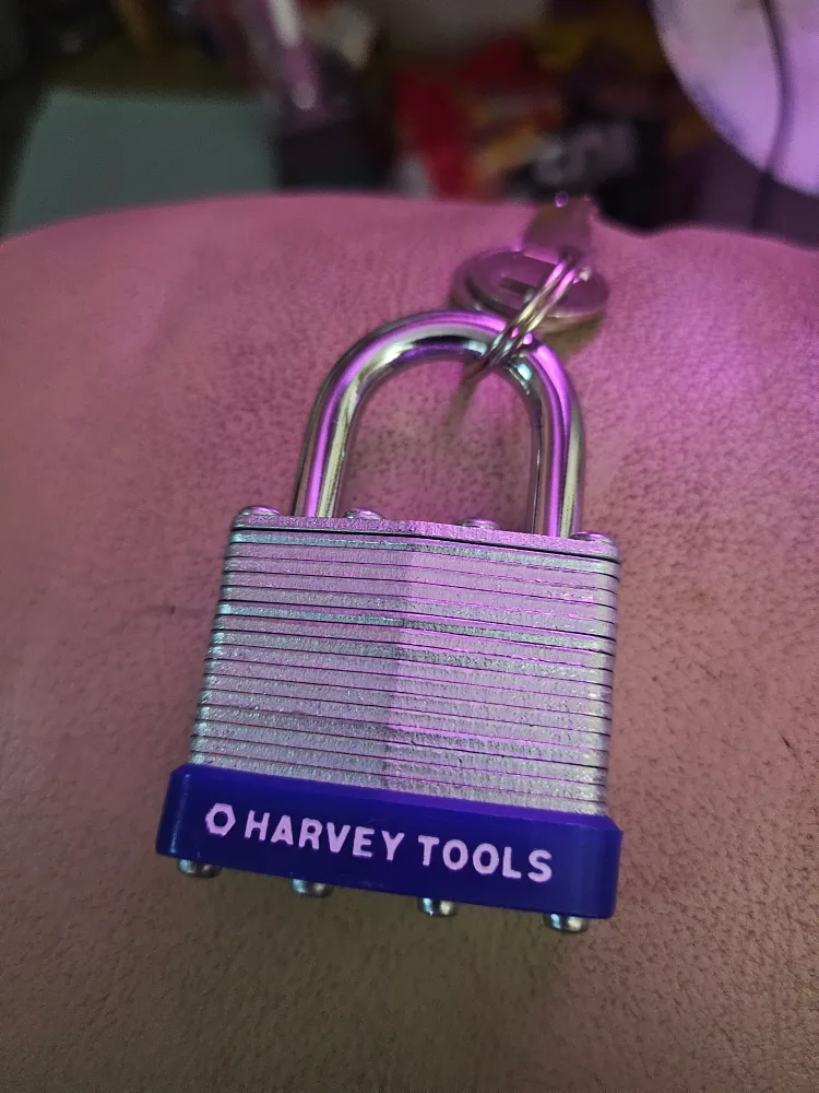 Harvey Tools Padlock with Key
