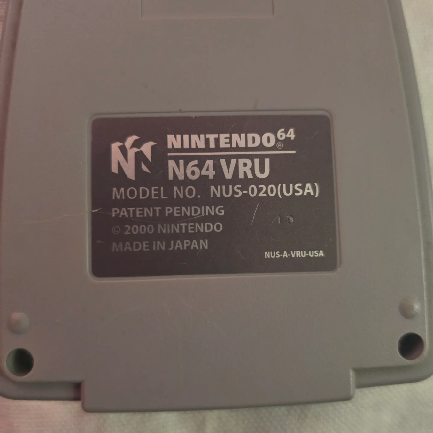 Nintendo 64 N64 VRU Voice Recognition Unit image indicator(5)