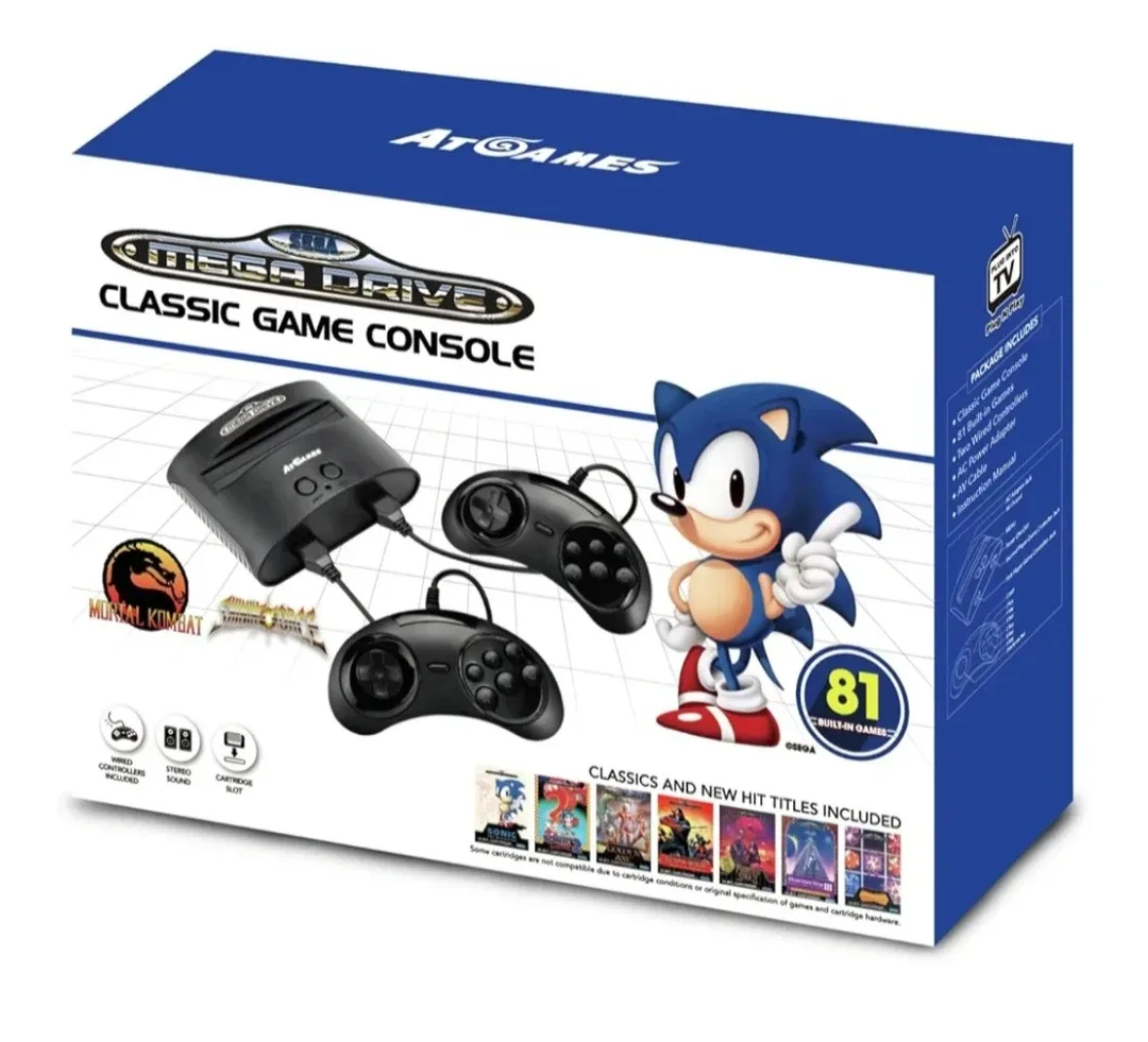 Sega Genesis Classic Game Console image indicator(2)