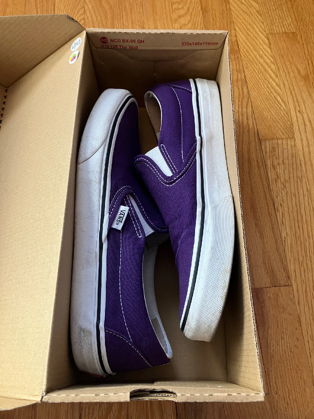 Vans Classic Slip-On Purple, Size 10 image indicator(2)
