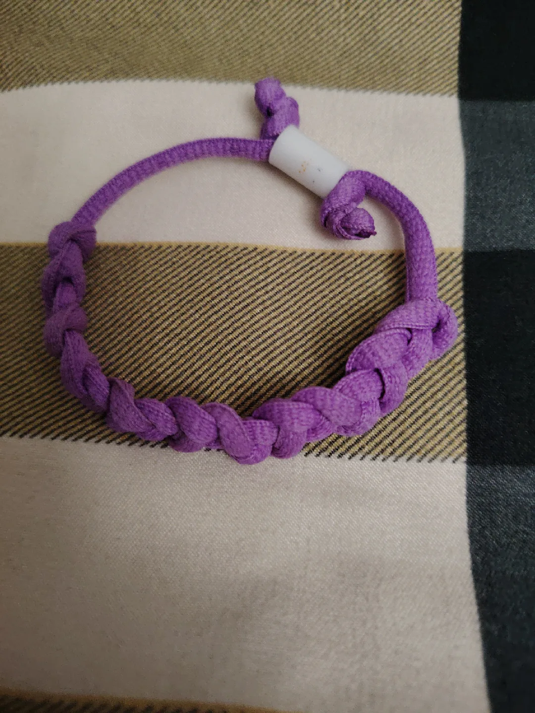 ❤️Purple Braided Bracelet thumbnail