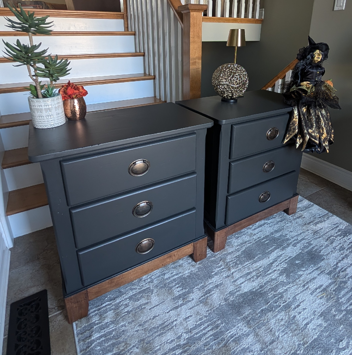 Handsome Pair of Nightstands