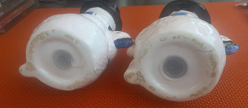 Vintage Snowman Salt and Pepper Shakers image indicator(4)