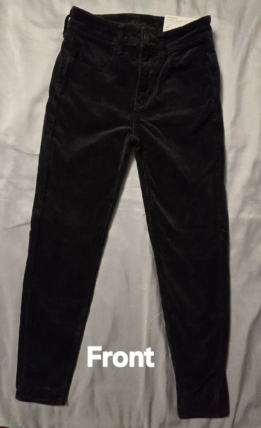 NEW! American Eagle Hi-Rise Corduroy Jegging - Size 00 X-Short thumbnail