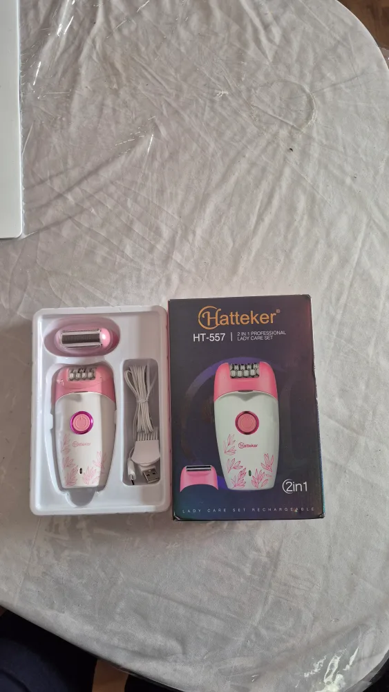 Hatteker HT-557 2 in 1 Lady Care Set - New! image indicator(9)