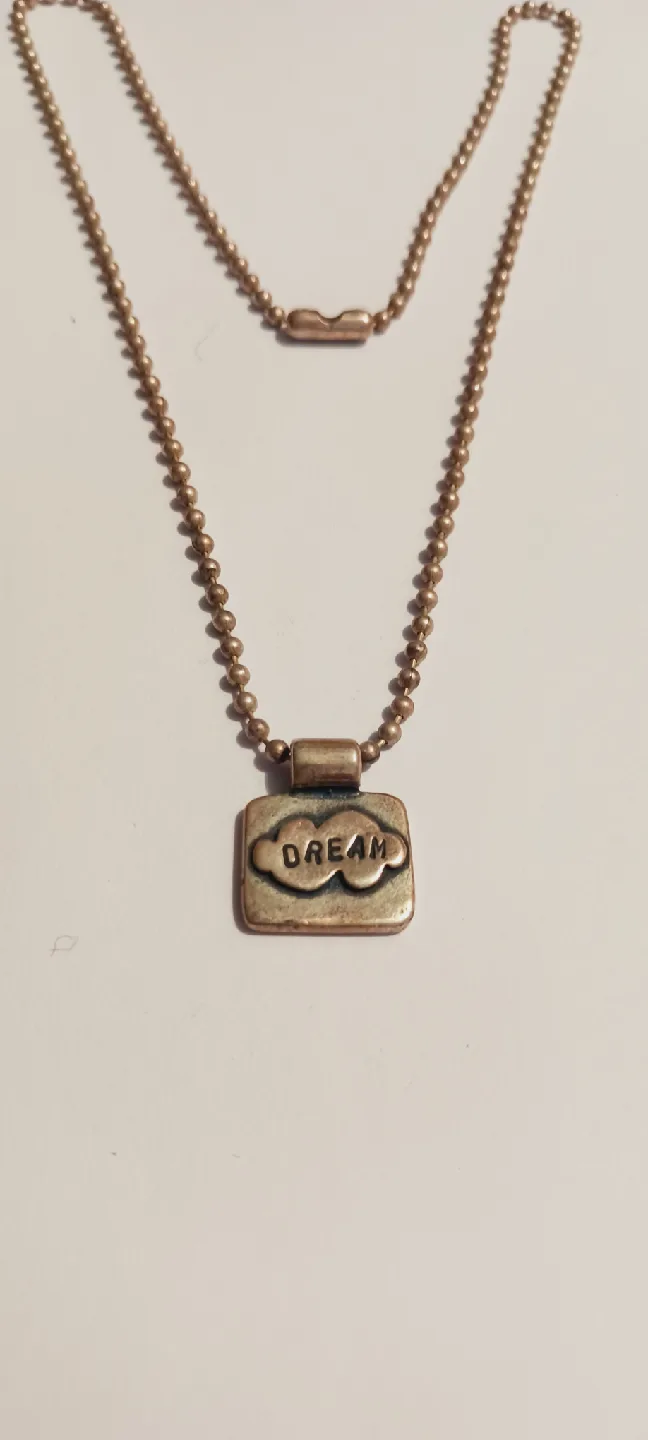 "Dream" Sterling Silver 925 Pendant with  Necklace thumbnail