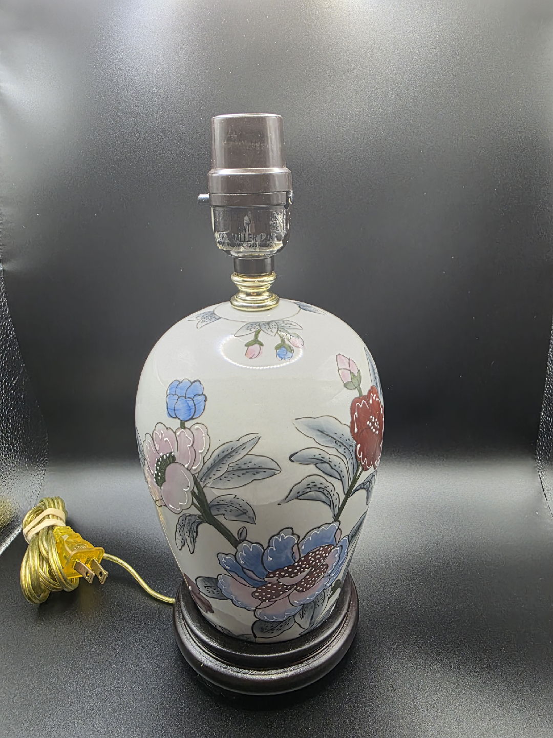 Floral Ceramic Table Lamp