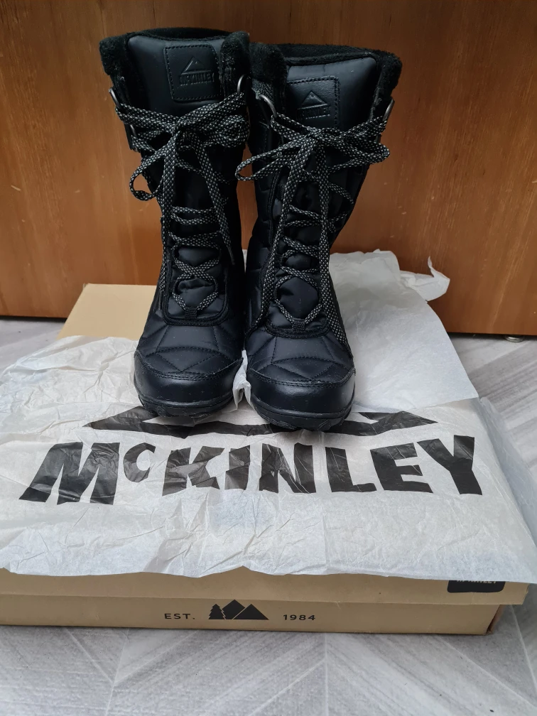 McKinley Black Winter Boots
