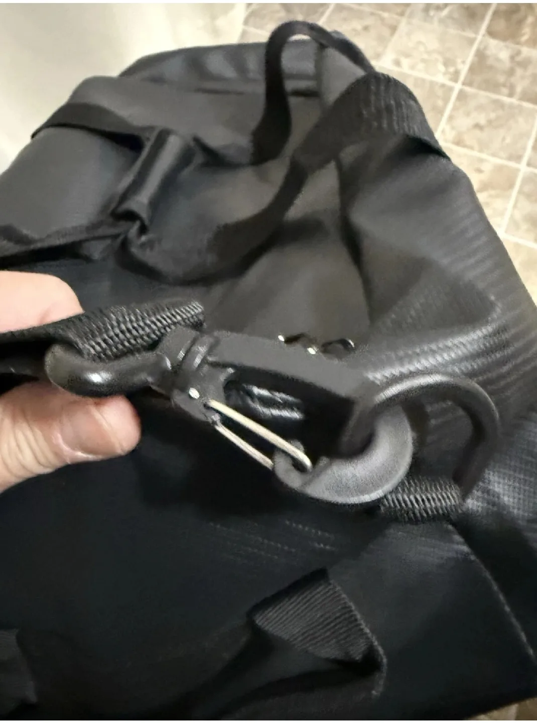NRA Black Duffel Bag image indicator(3)