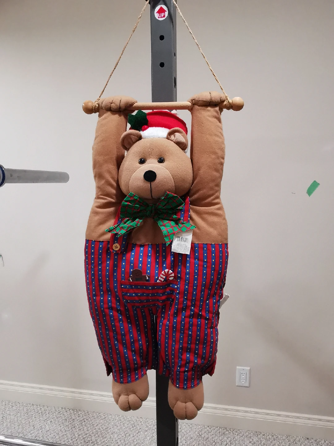 Brand NEW Christmas Hanging Bear Decoration