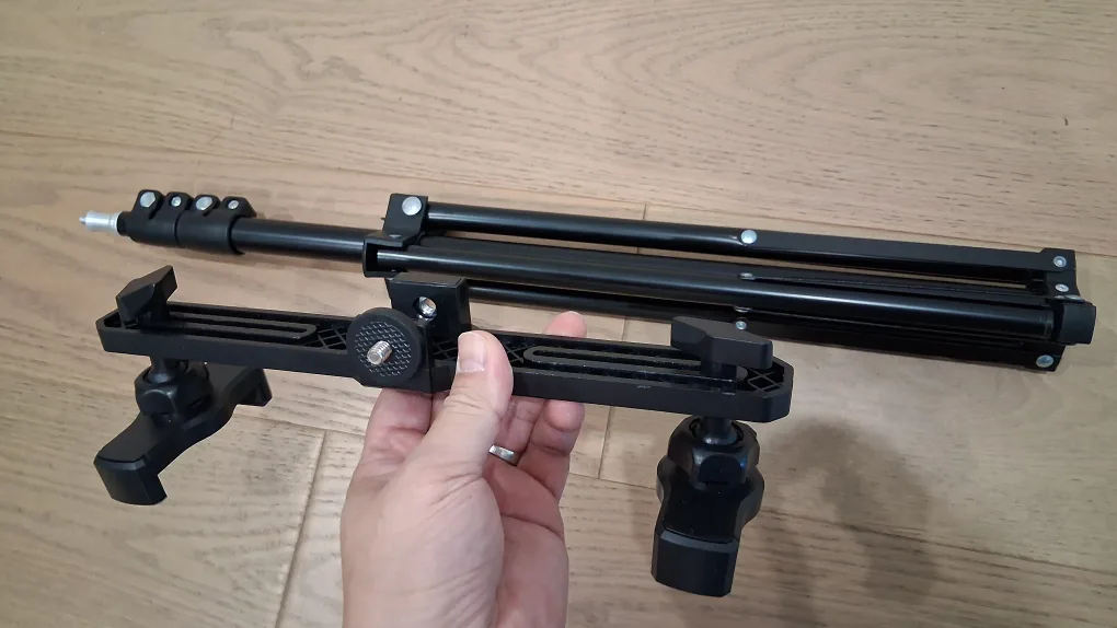 Tripod, for DSLR Camera & TWO phones, Extra Long. New image indicator(8)