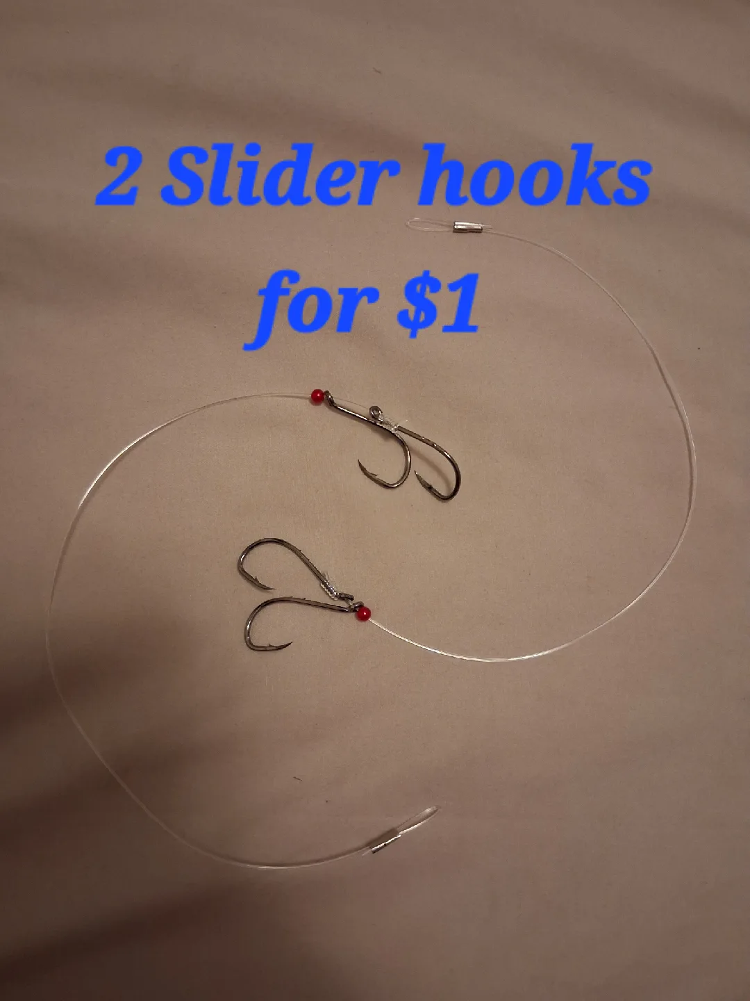 24 Slider Hooks Fishing Rig(48 hooks) image indicator(2)