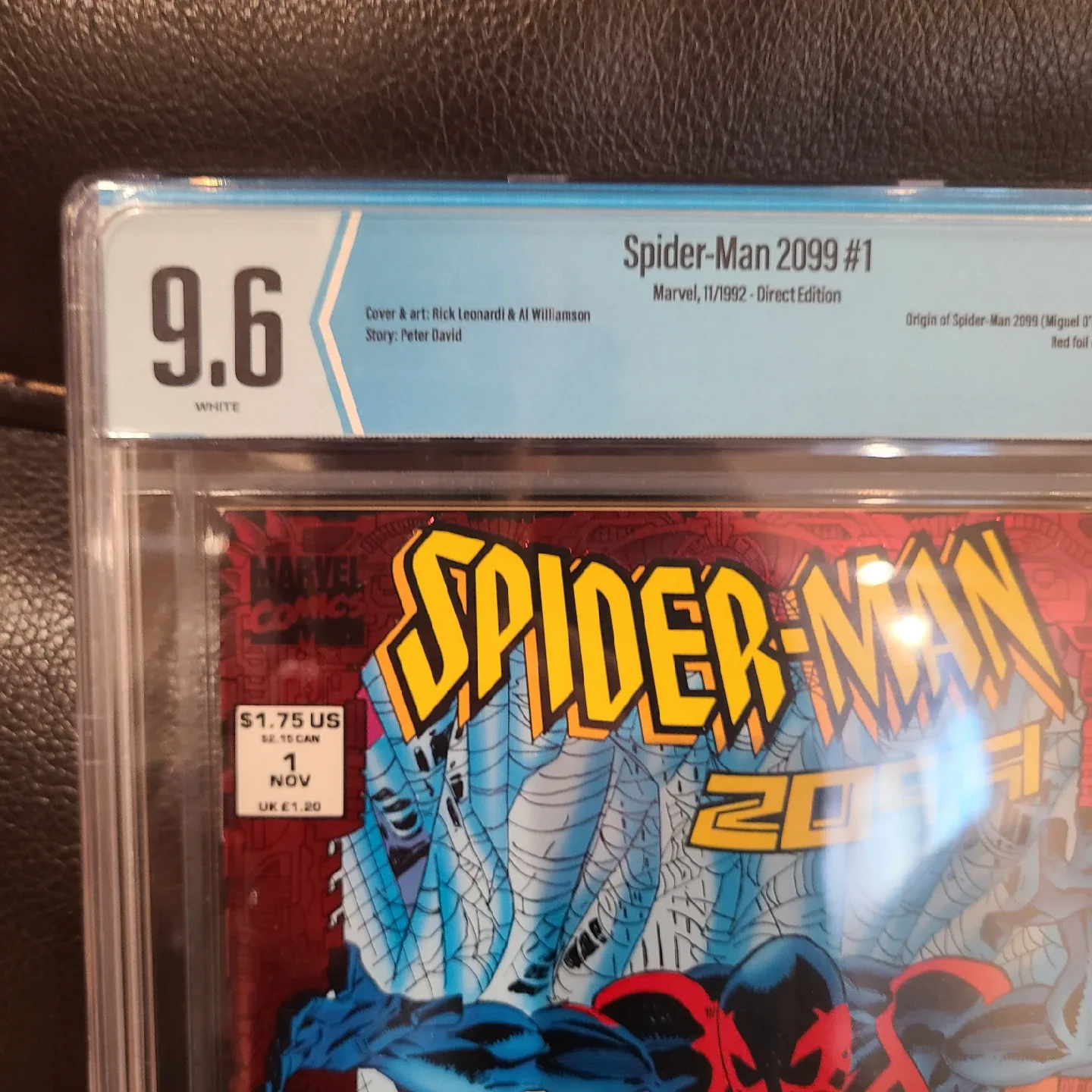 Spider-Man 2099 #1 Comic Book - CBCS 9.6 Grade image indicator(3)