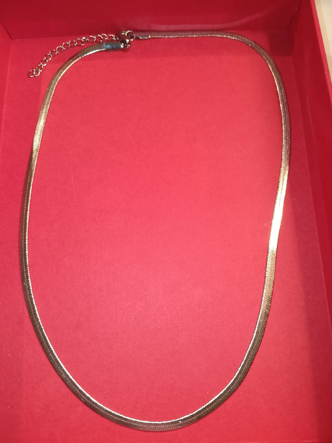 Herringbone Chain Necklace thumbnail