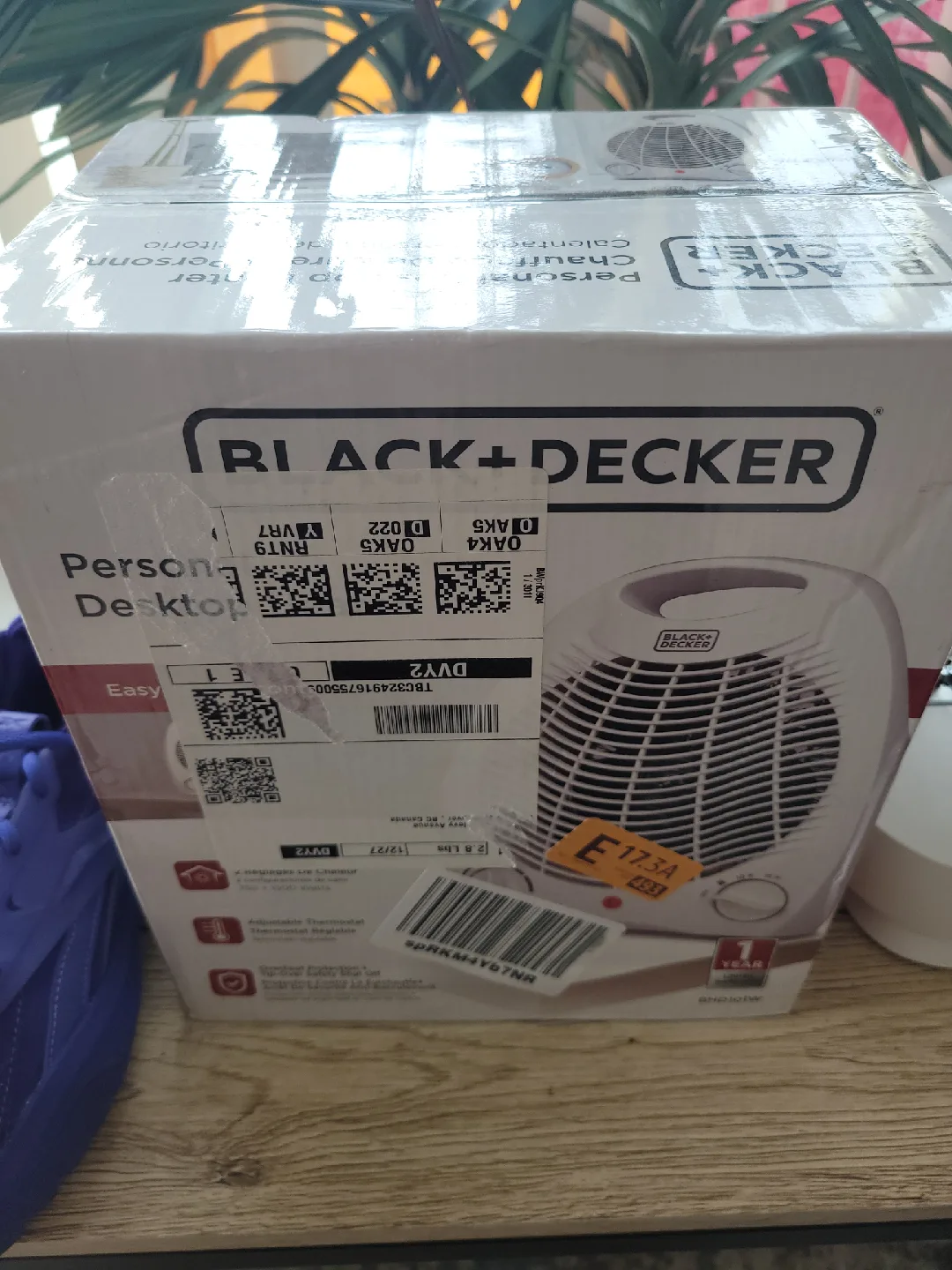 Black+Decker Personal Desktop Heater