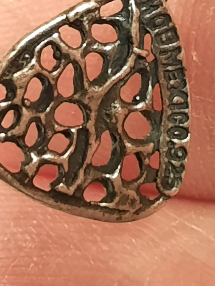 Vintage Sterling Silver Turquoise Earrings image indicator(4)