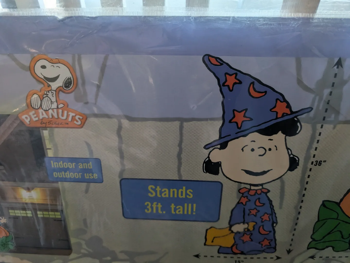 Peanuts Lucy and Linus 3ft Standee image indicator(3)