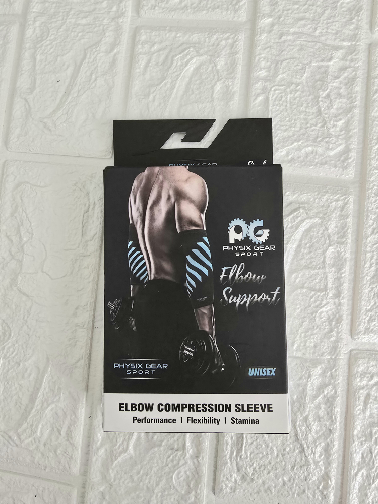 Physix Gear Sport Elbow Compression Sleeve, Size Medium - photo 4