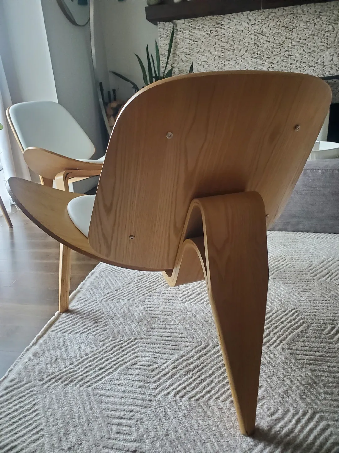 Hans Wegner Style  Shell Chair  - each $165.00, $300.00 pair image indicator(5)