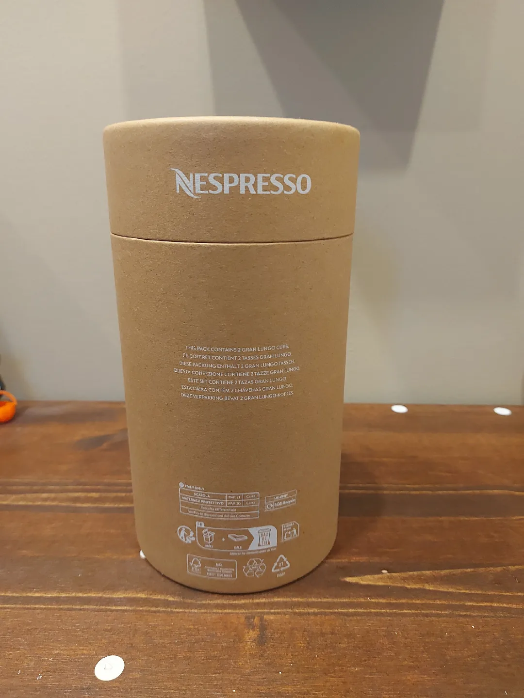 Nespresso Origin Gran Lungo Cups image indicator(2)