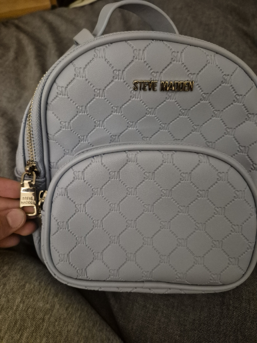 Steve Madden Mini Backpack - Light Blue - photo 3