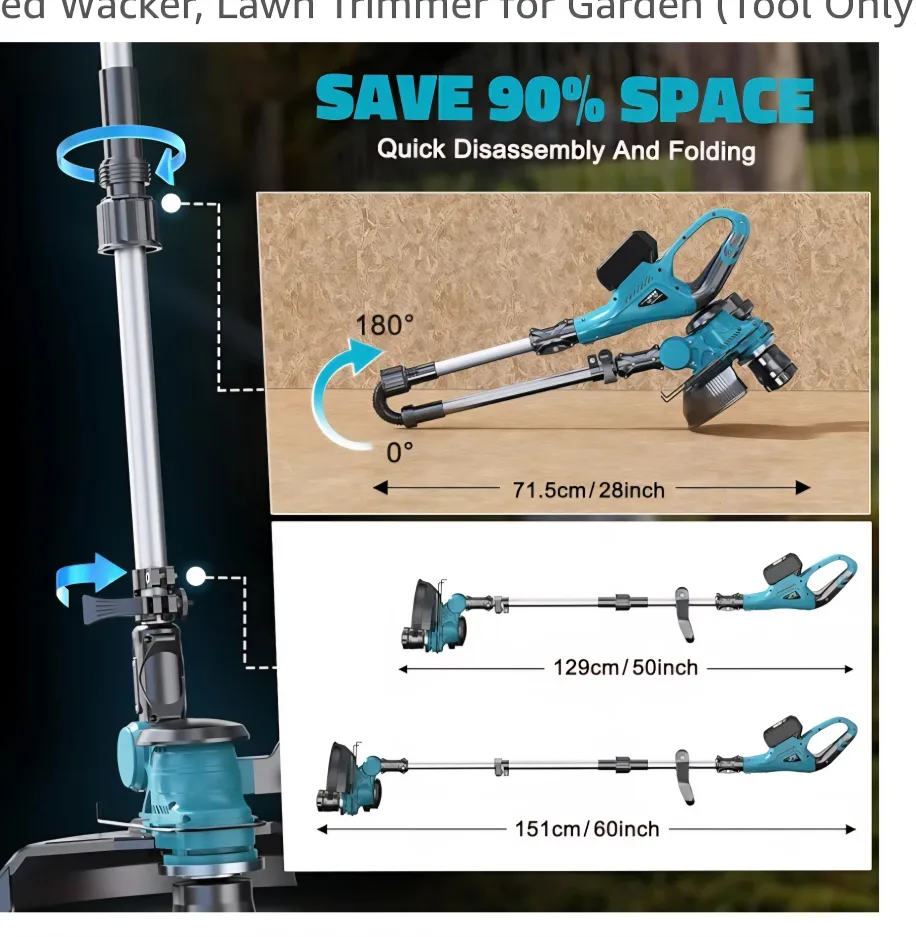 Cordless String Trimmer/Edger Combo image indicator(2)