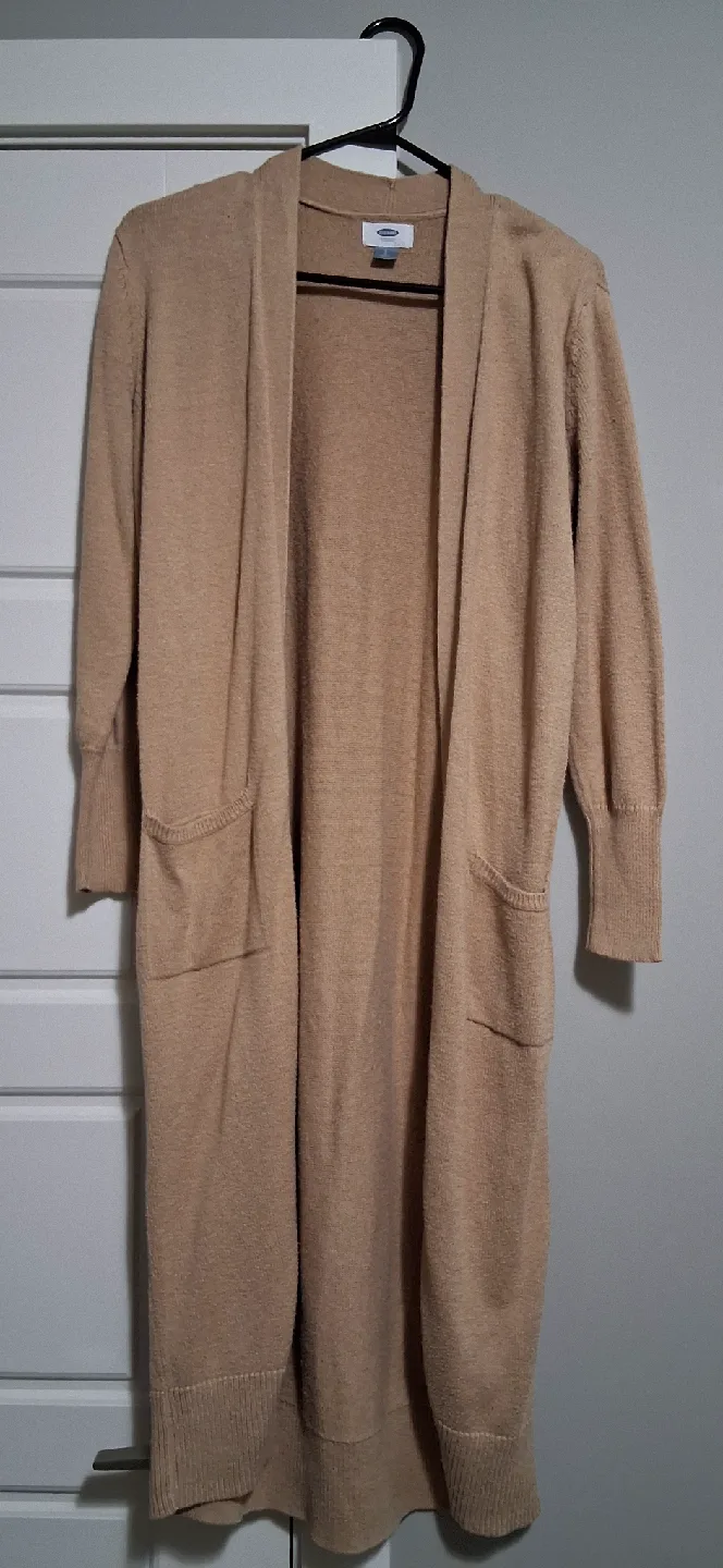 Old Navy Beige Cardigan thumbnail