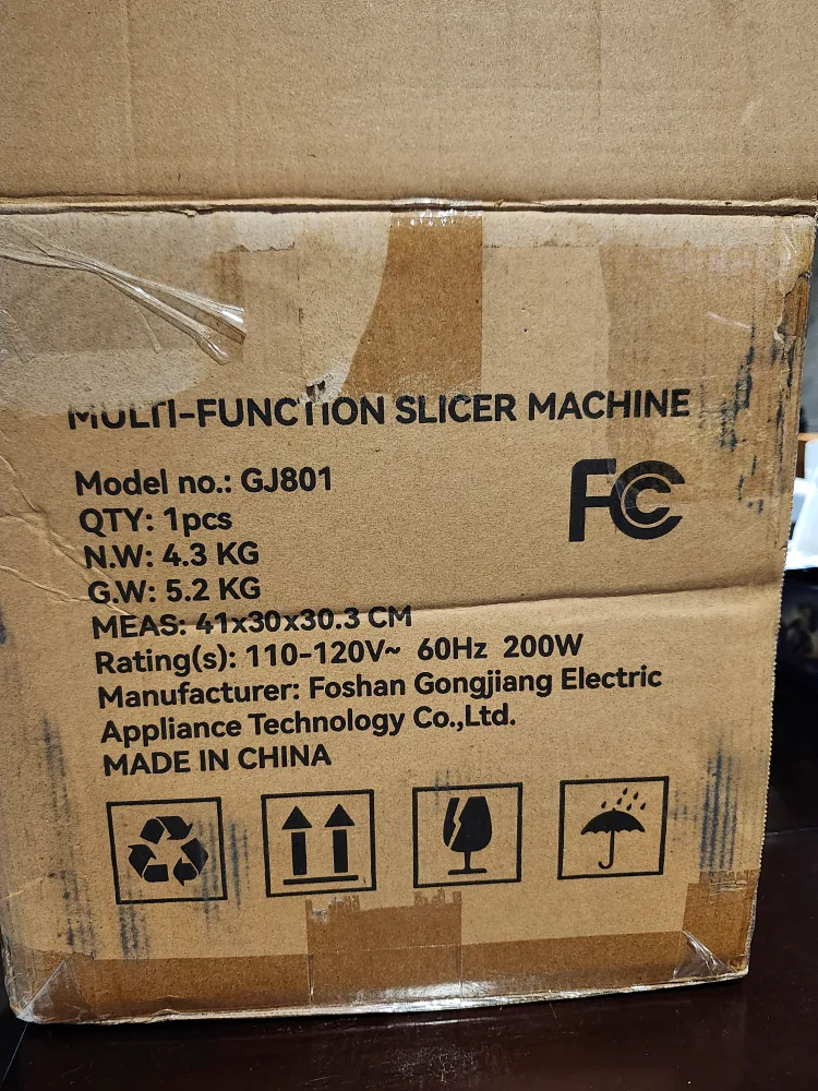 VEVOR 8.7 inch Electric Food Slicer image indicator(6)