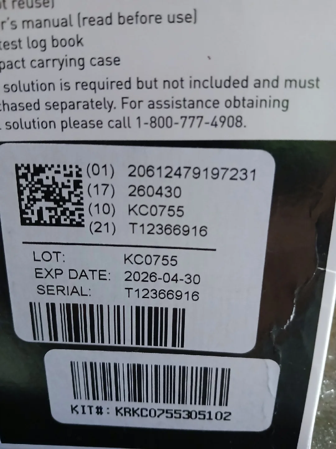 TRUE METRIX Self Monitoring Blood Glucose System Meter KIT image indicator(5)