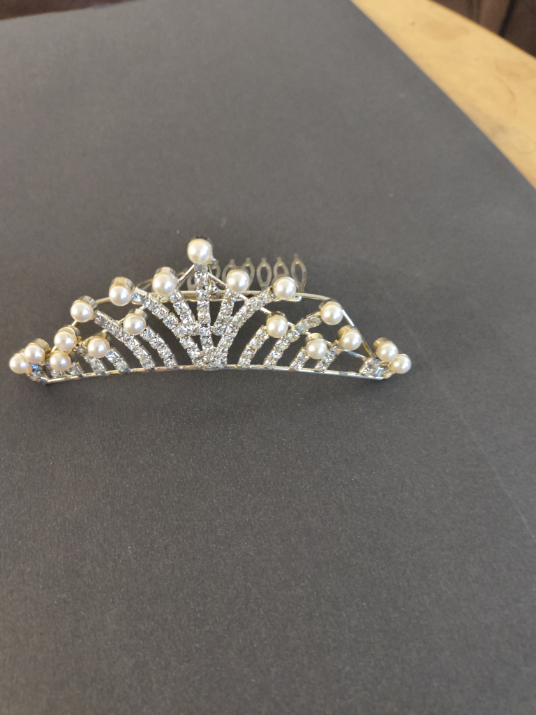 Pearl and Rhinestone Tiara
