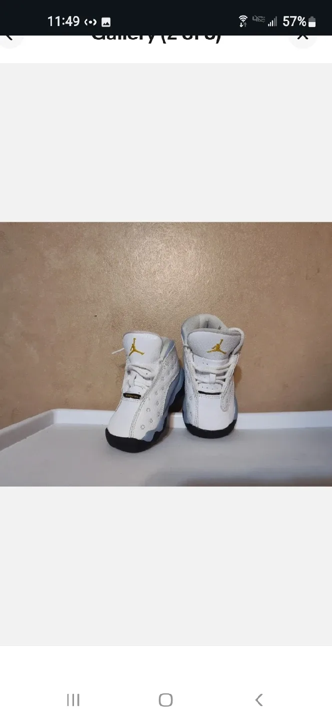 NIKE AIR JORDAN 13 Size 9c image indicator(3)