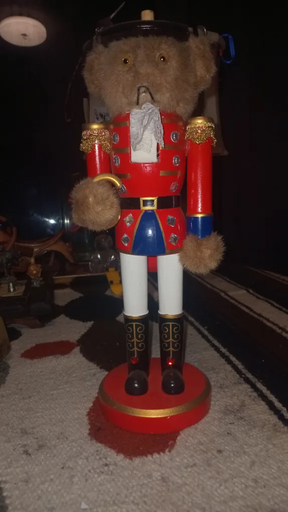 Bear Nutcracker Figurine thumbnail