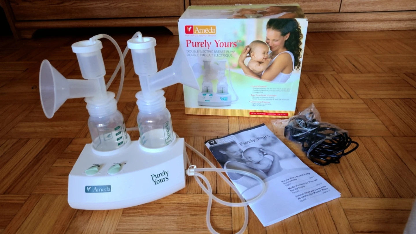 Ameda Purely Yours Double Electric Breast Pump - photo 2