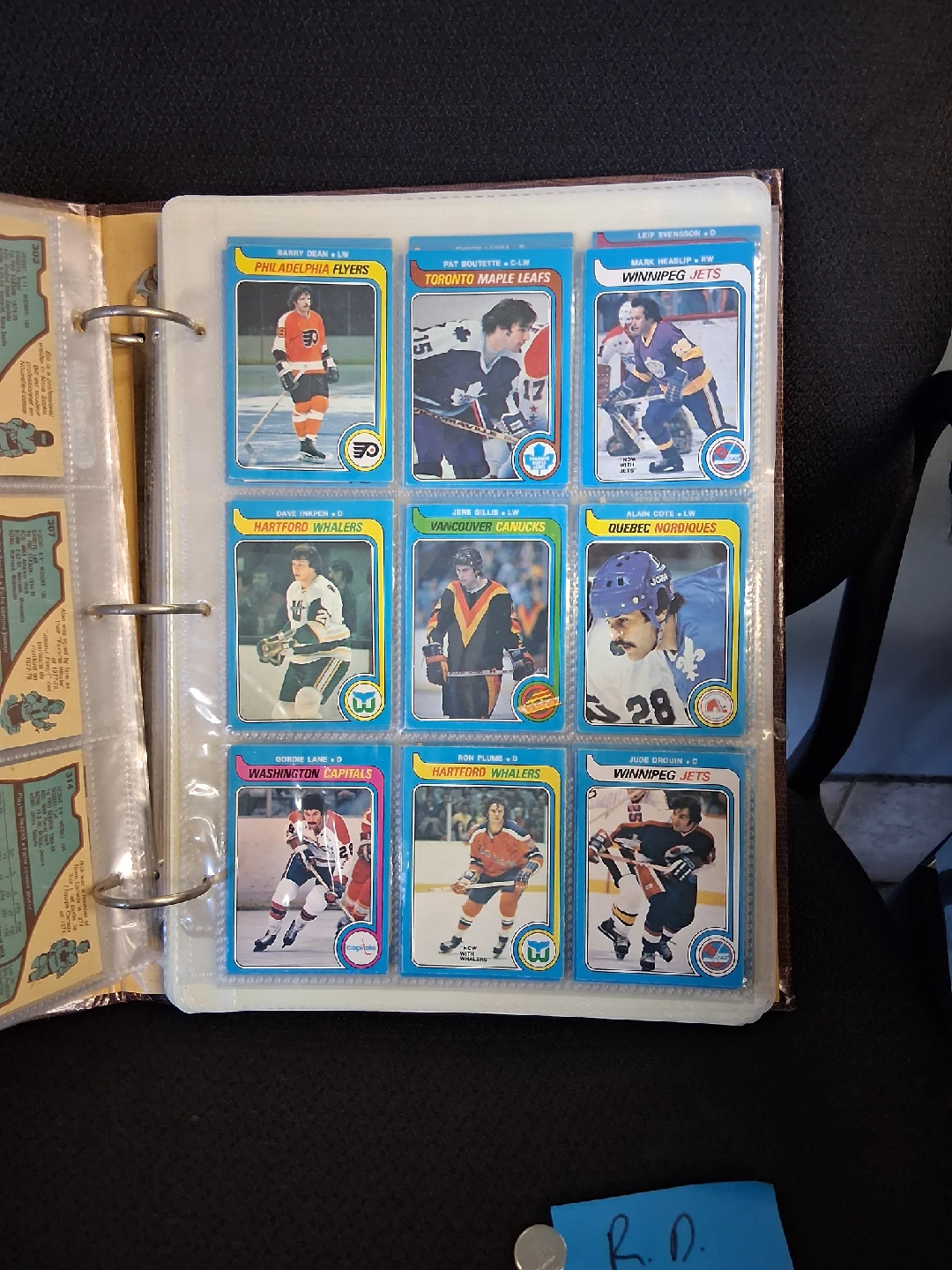 Vintage Hockey Cards Collection