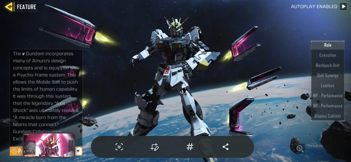 Gundam Mobile Suit COD account for mobile for sale image indicator(2)