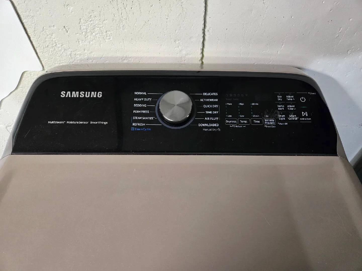 Samsung MultiSteam Moisture Sensor SmartThings Dryer image indicator(2)