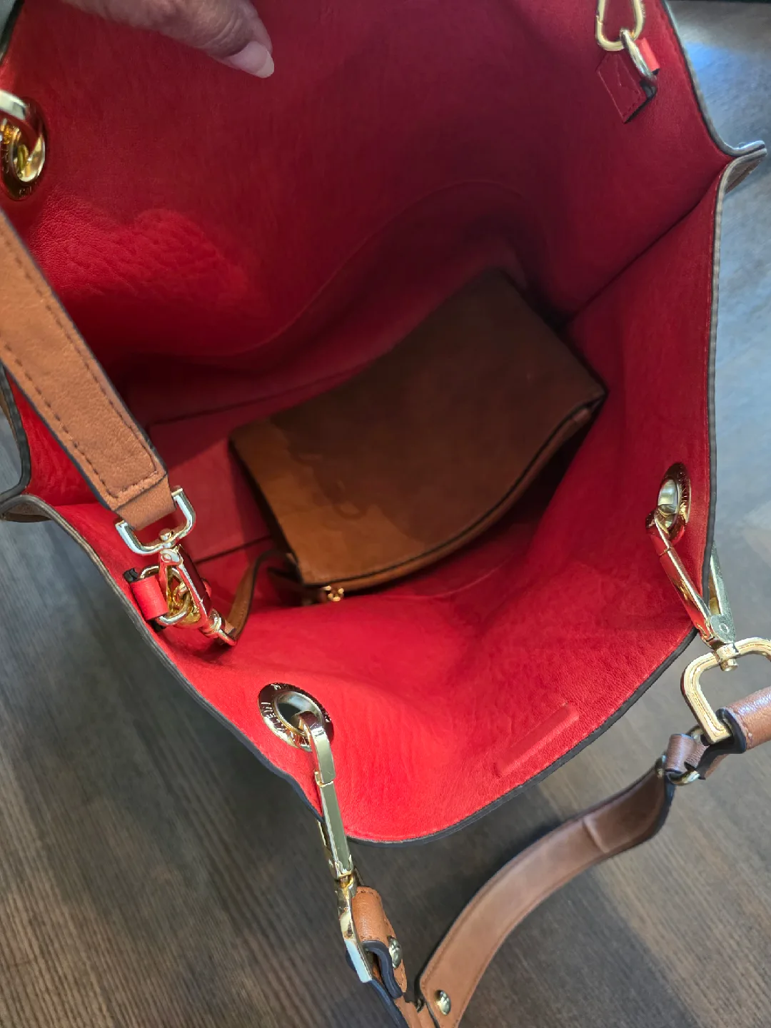 Calvin Klein North South Sonoma Reversible Purse image indicator(7)