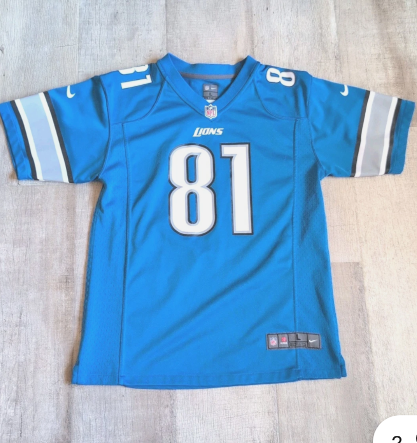 Nike Detroit Lions #81 Calvin Johnson Jersey - Size L