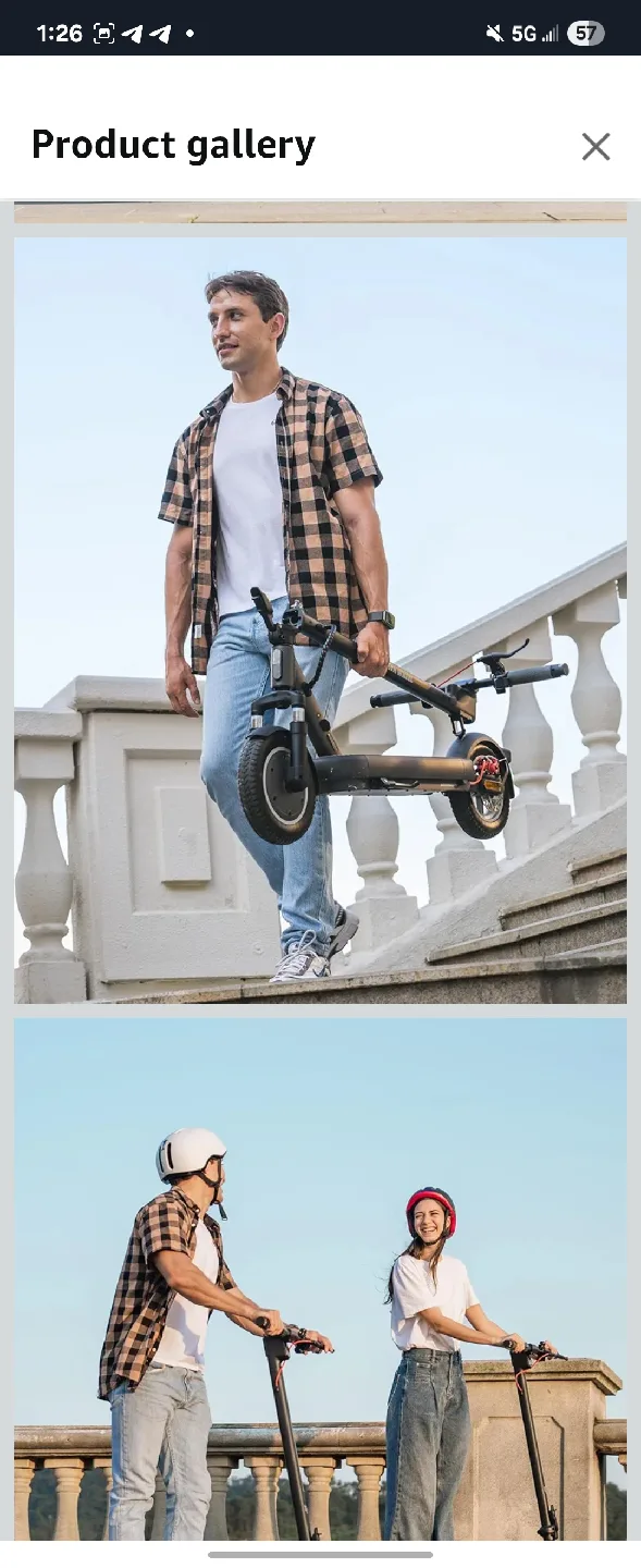 Big Sale! 5TH WHEEL V40 PRO Adult Electric Scooter image indicator(3)