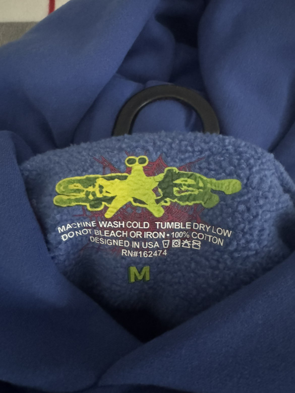 Blue Spyder Hoodie - photo 2