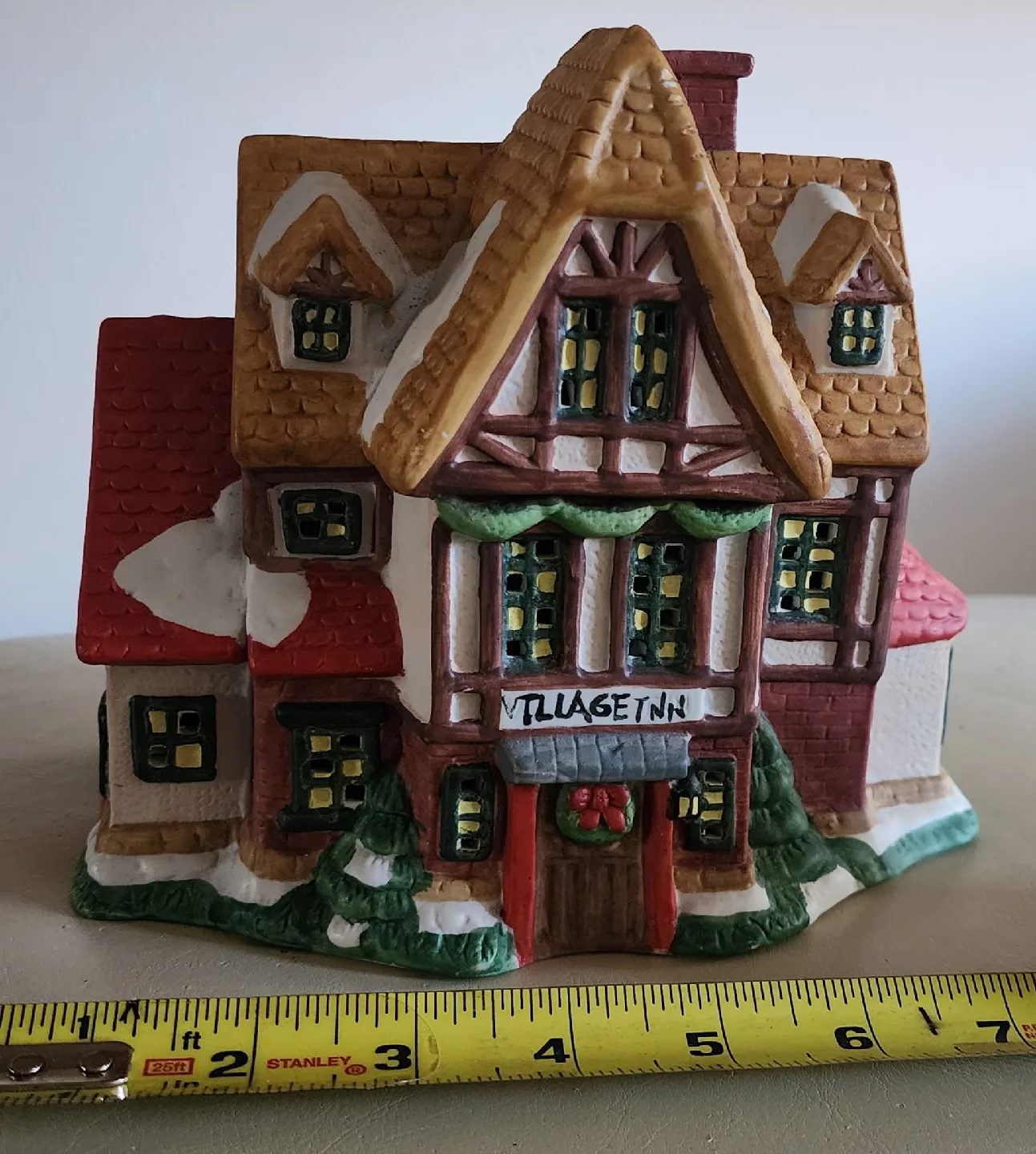 Ceramic Christmas Village House thumbnail