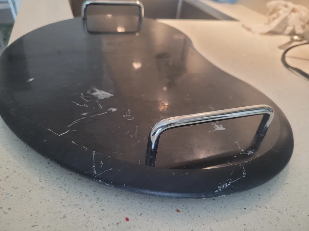 Black Ottoman Tray with Handles image indicator(3)